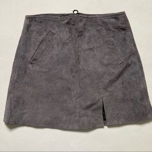 BlankNYC 100% Leather Skirt
